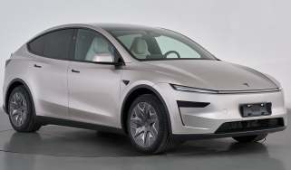 Tesla Model Y leaked - front 3/4 from patent office